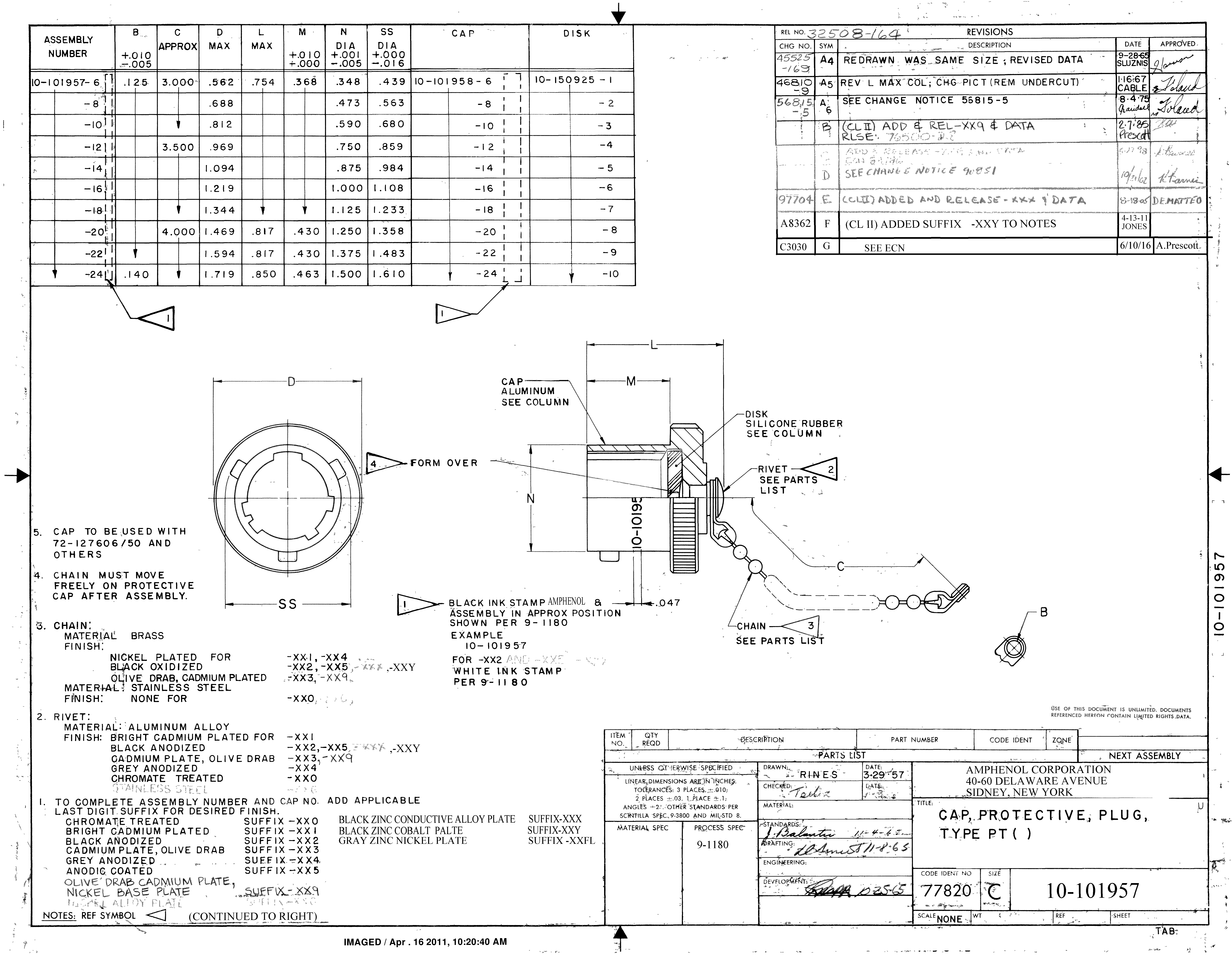 Amphenol 10-101957-123 for sale