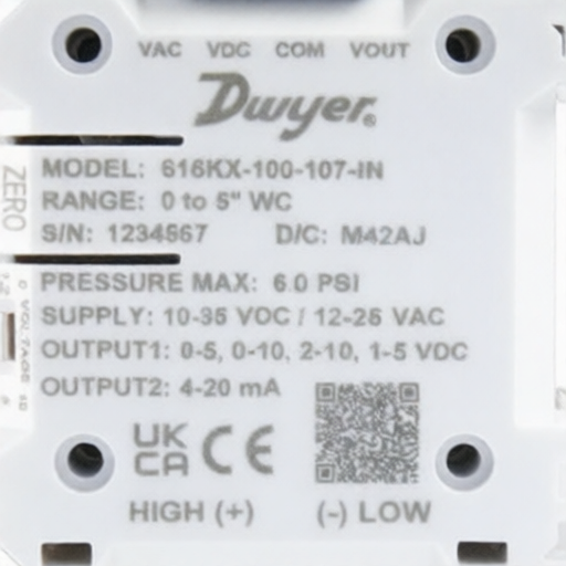Dwyer 616KX-200-200-PA for sale