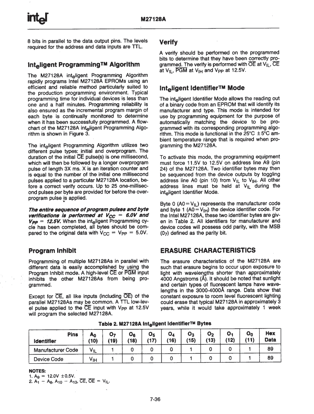 Rochester Electronics MC27128A-25/BYA for sale