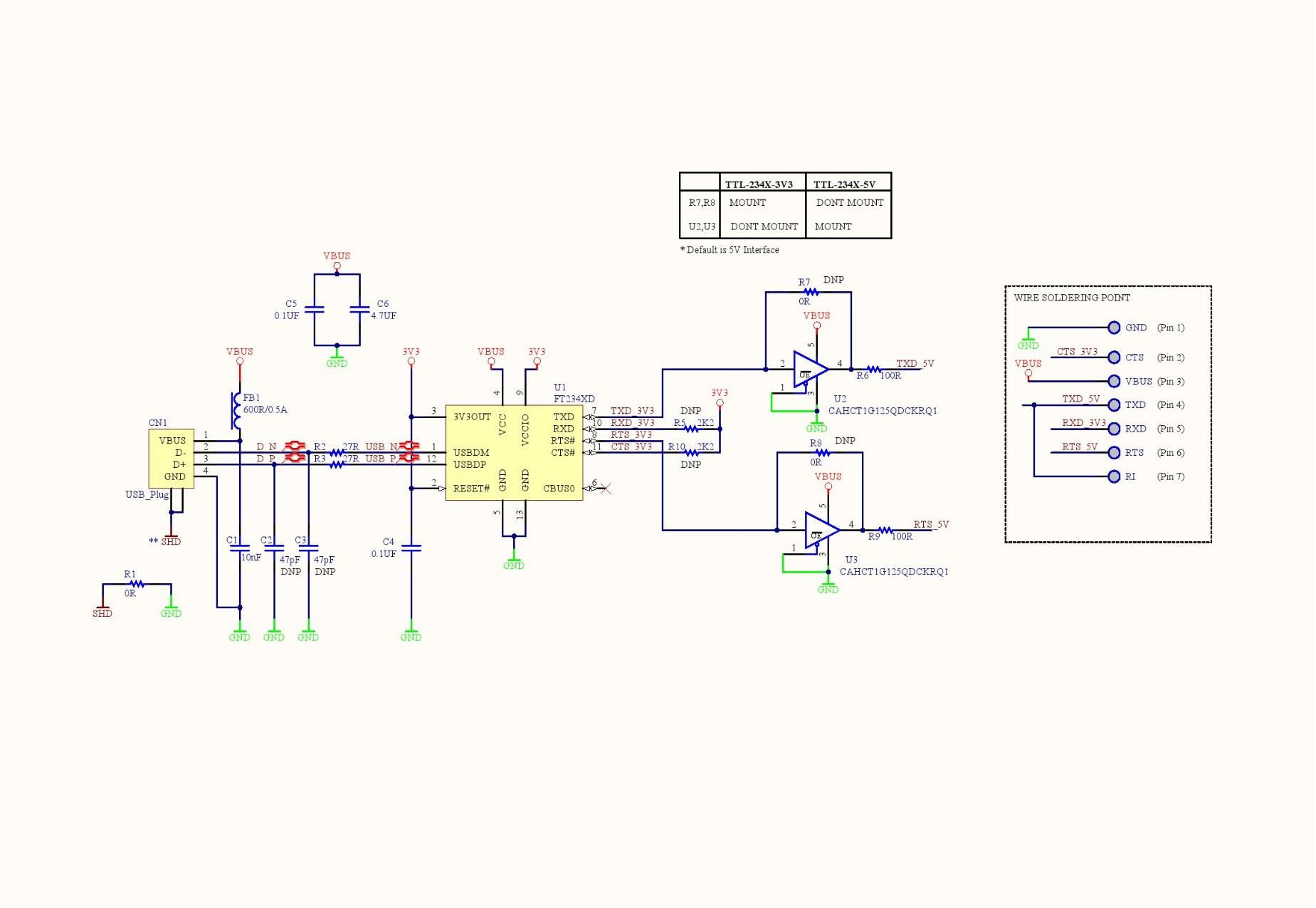 FTDI TTL-234X-5V for sale