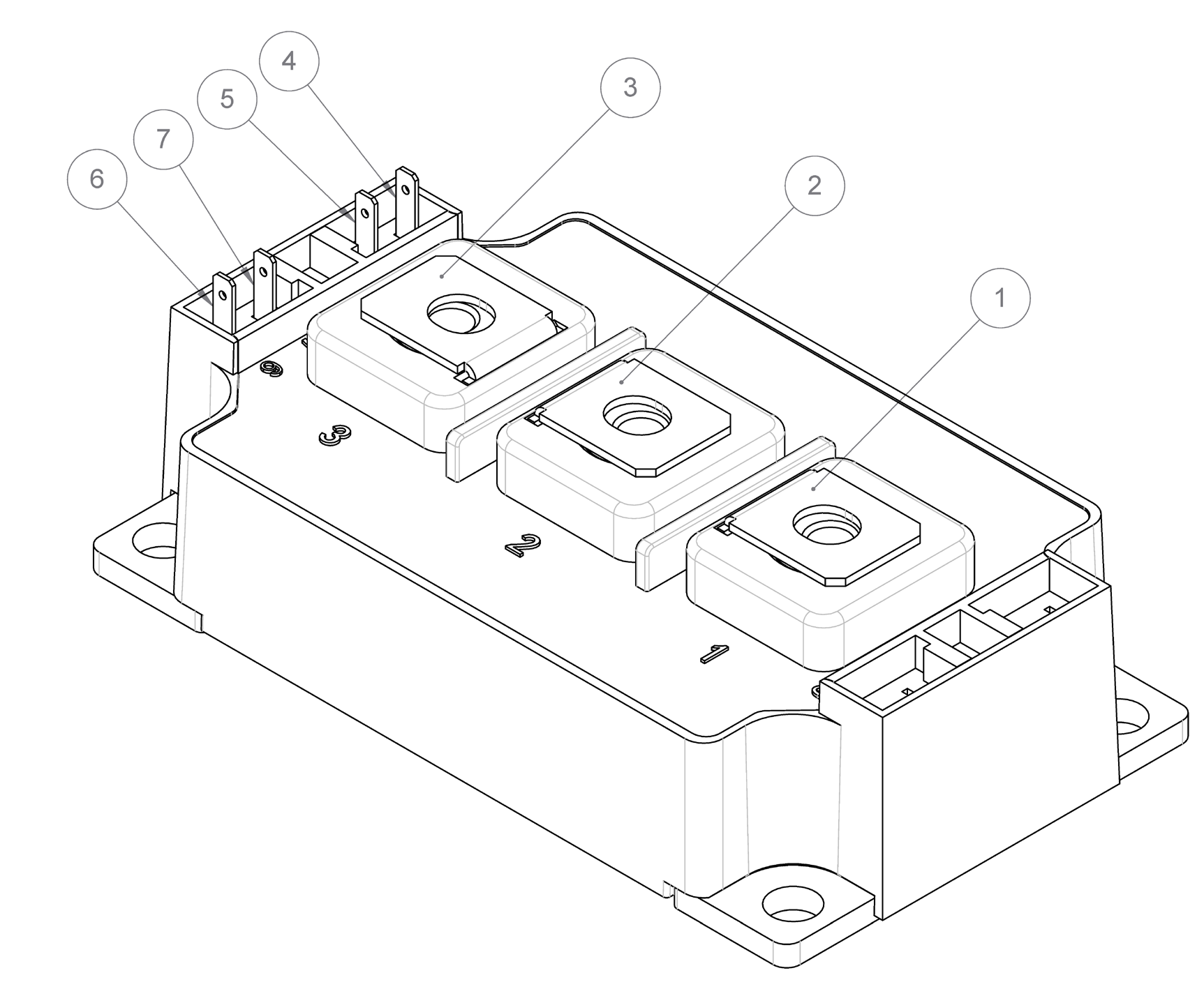 Wolfspeed WAS310M17BM3 for sale