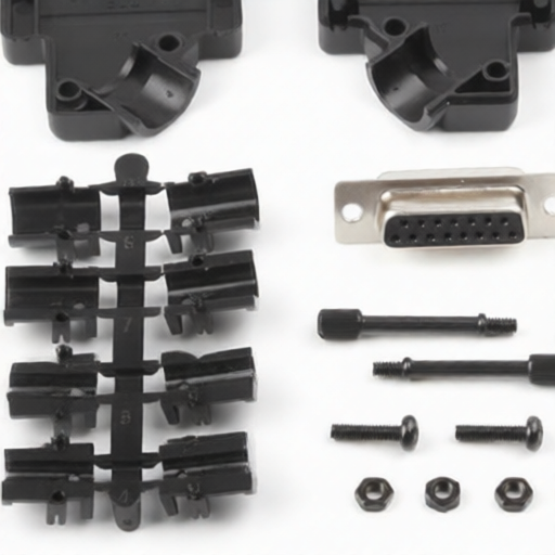 MH CONNECTORS MHD45PPK15-DB15S-K for sale