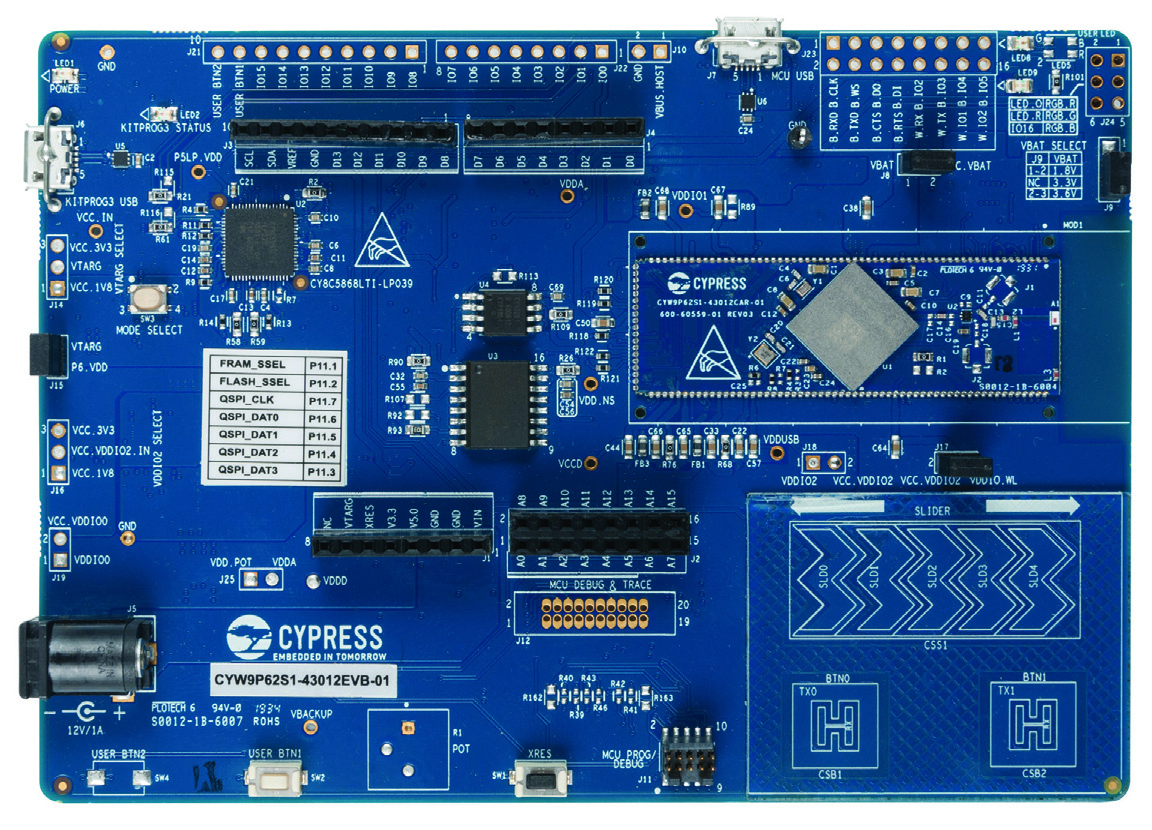 Infineon CYW9P62S1-43012EVB-01 for sale