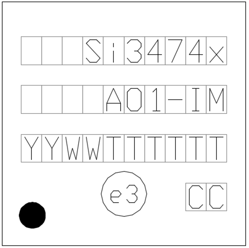 SKYWORKS SI3474B-A02-IMR for sale