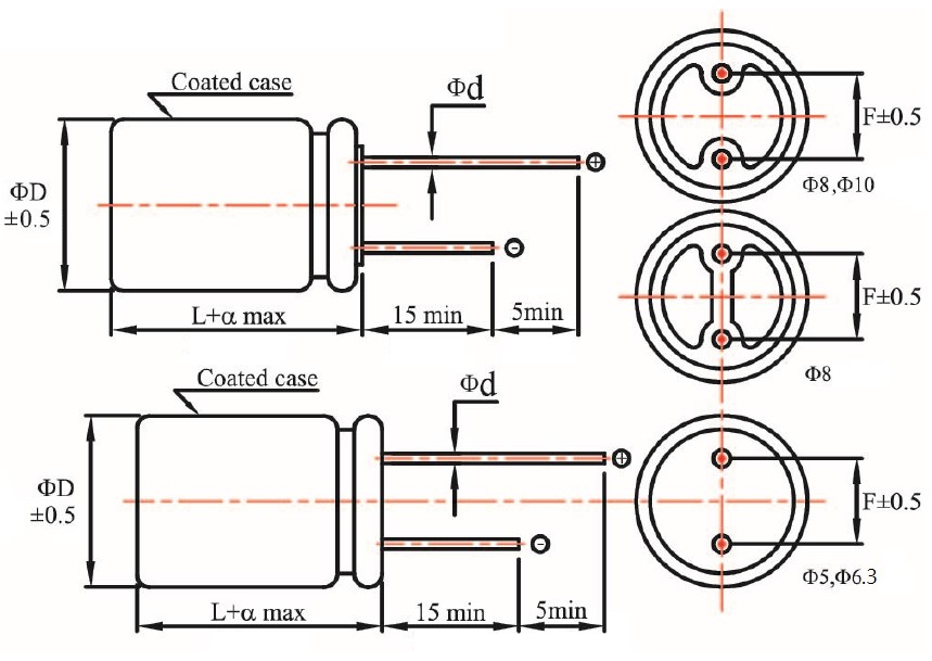 Chinsan UPE1C101MP26308ER for sale