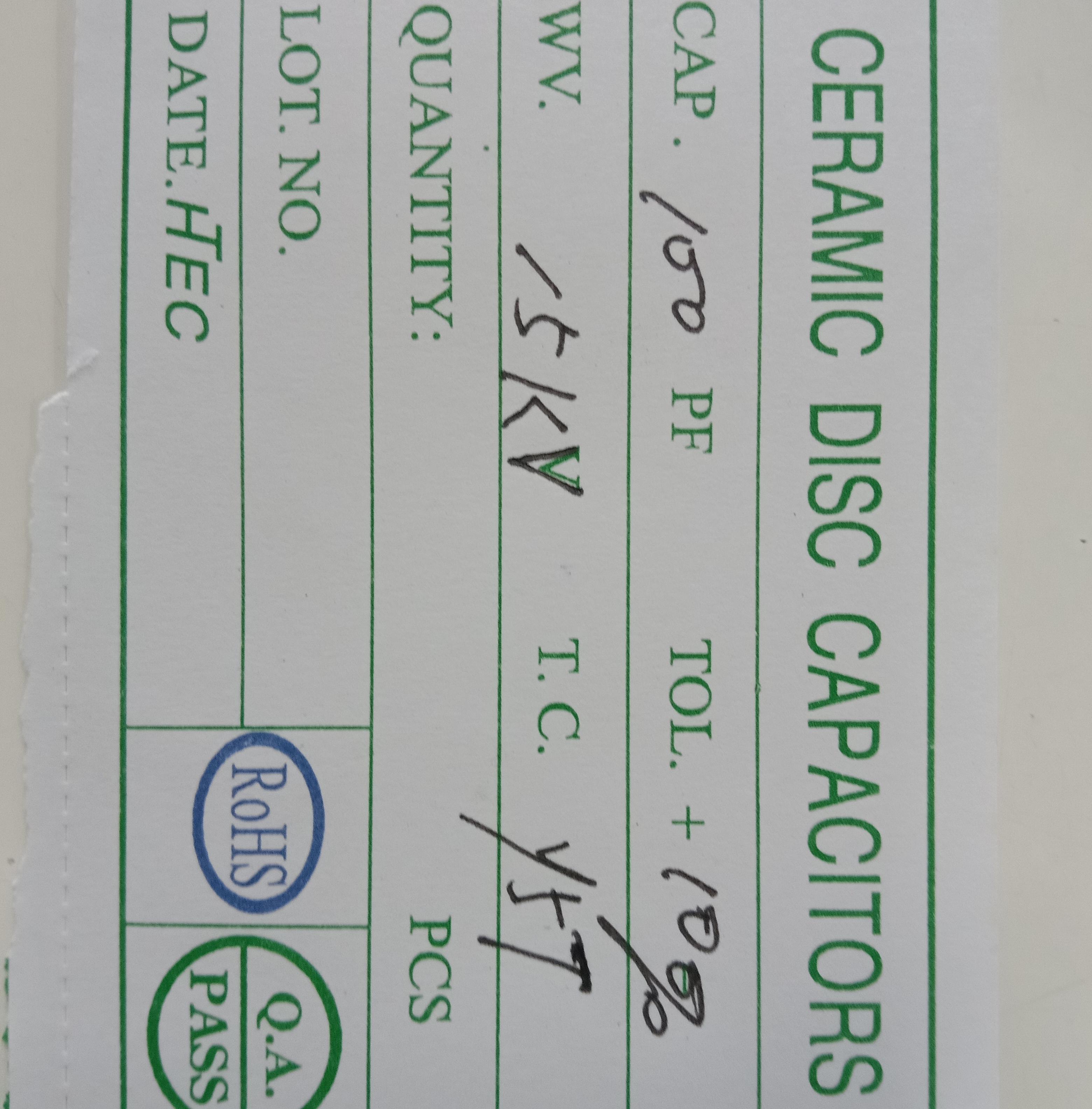 DGCX C81Y5P222K1KV7040MC3F for sale