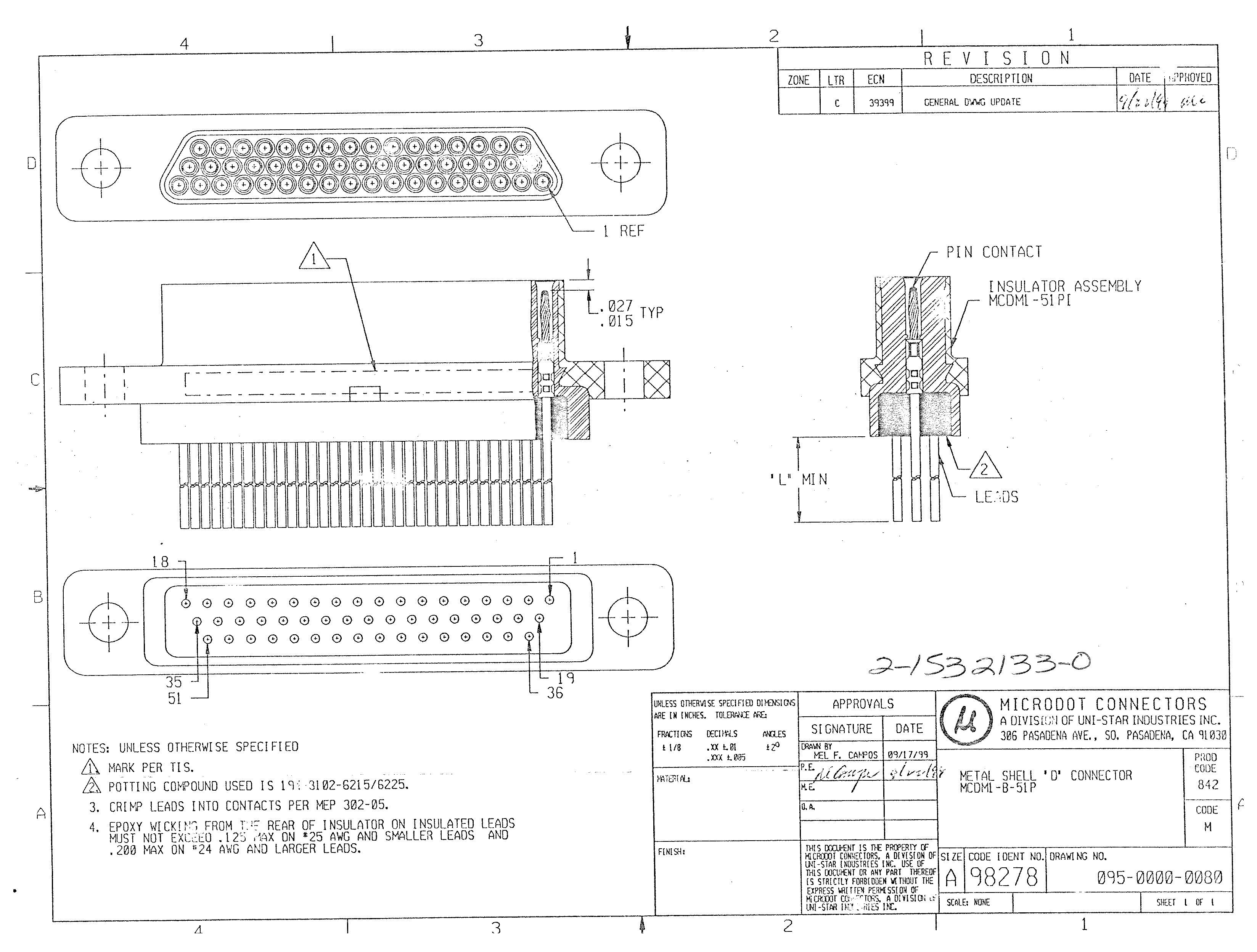 DEUTSCH 4-1532243-5 for sale