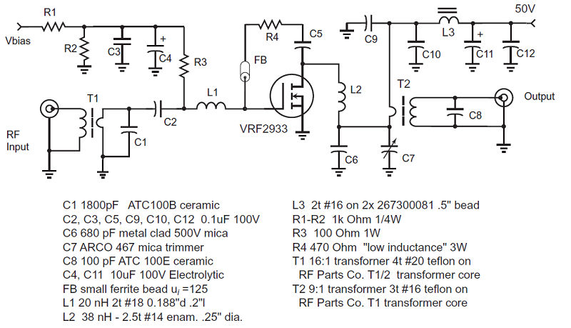 MICROCHIP VRF2933 for sale