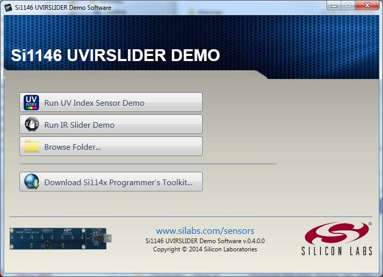 SILICON LABS UVIRSLIDER2EK for sale