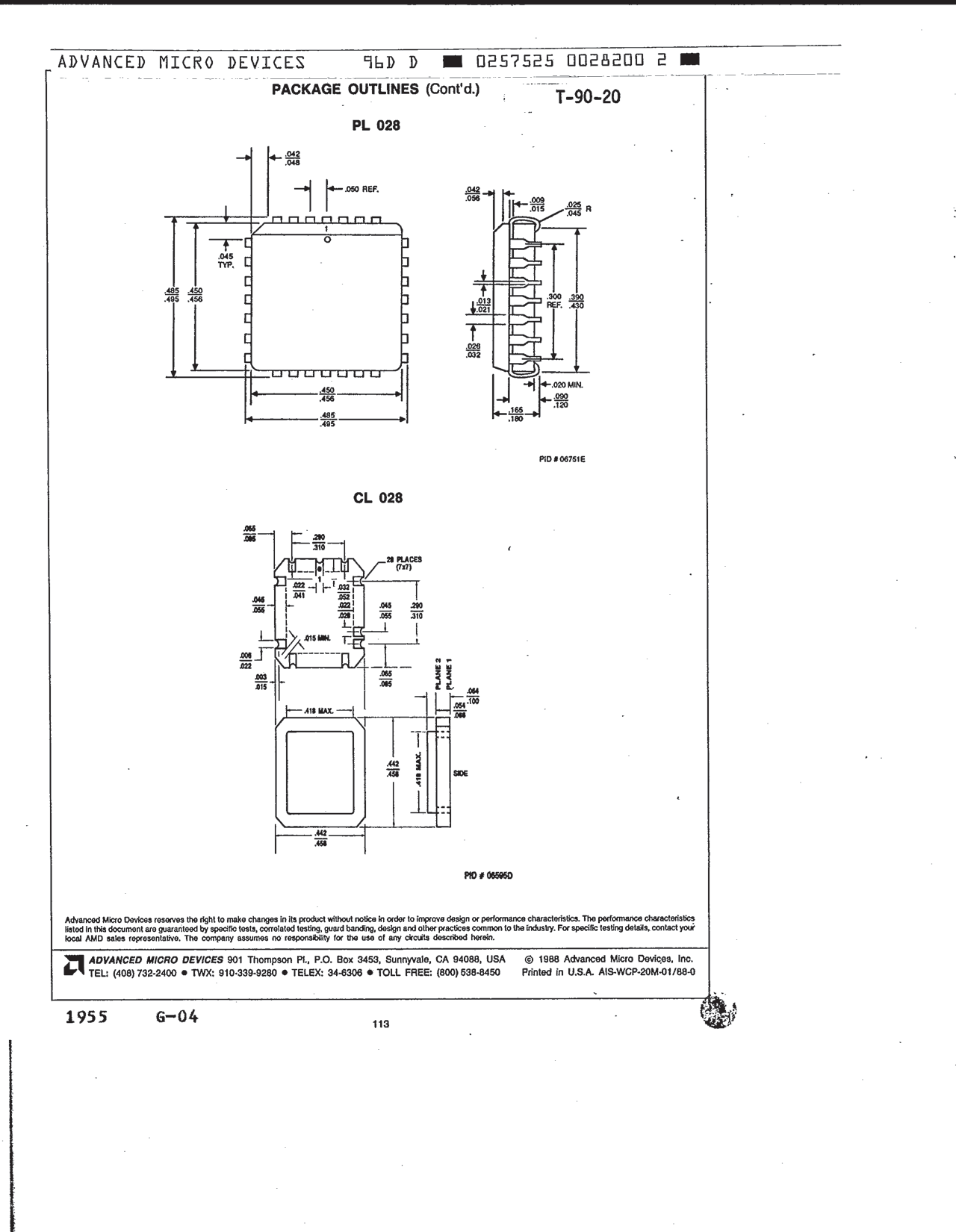 Rochester Electronics 29825AW/B for sale