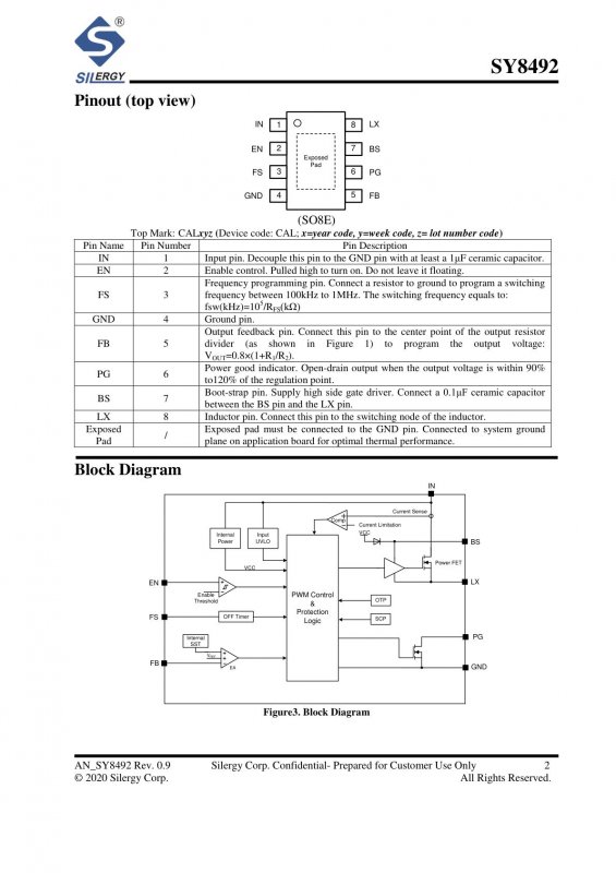 Silergy SY8492FCC index 2