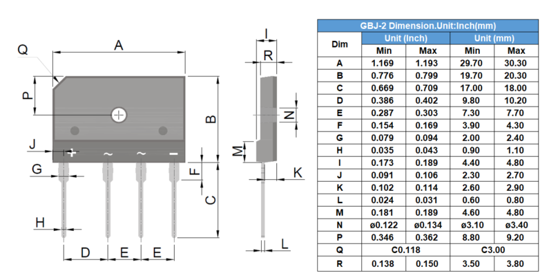 PANJIT GBJ1510_T0_00601 for sale