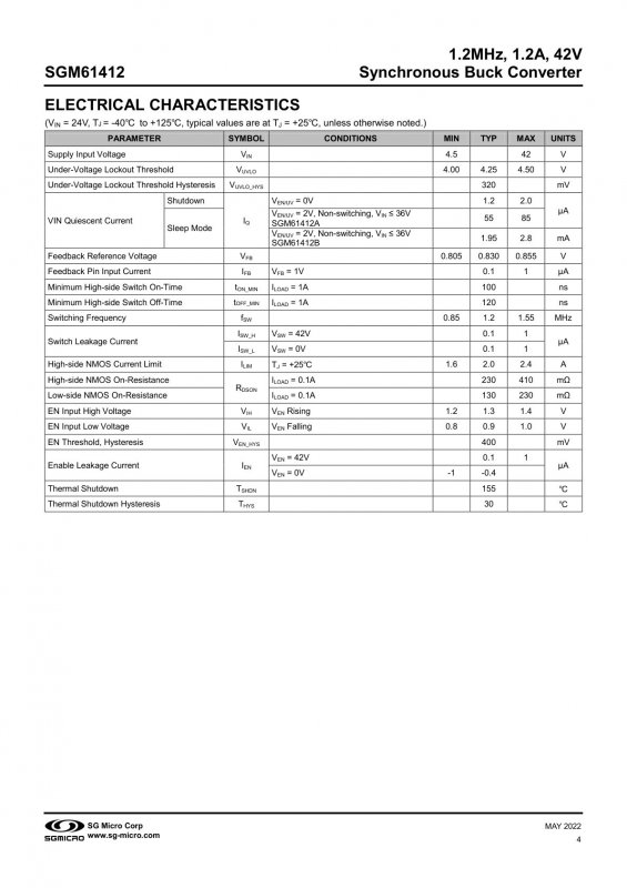 SGMICRO SGM61412AXTN6G/TR index 4