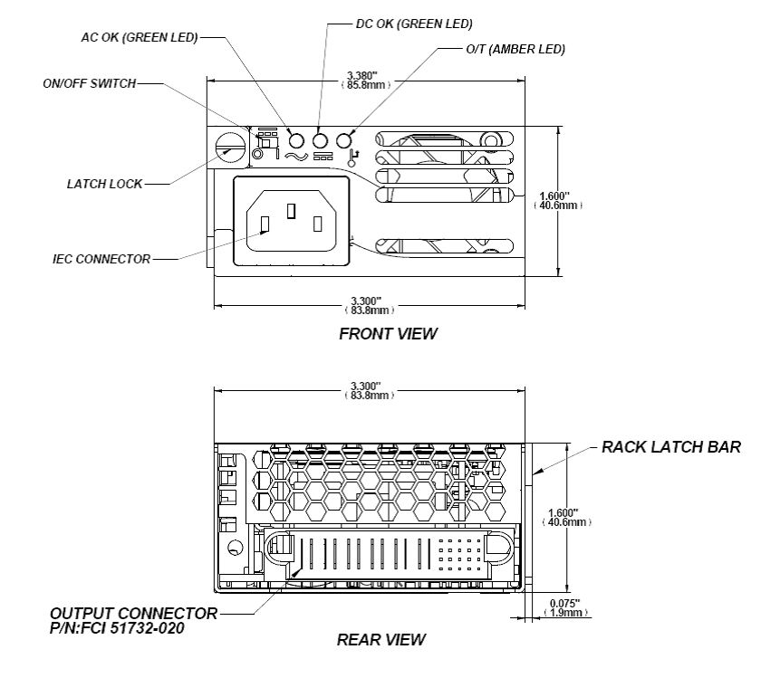 Bel Fuse FNP850-12ARG for sale