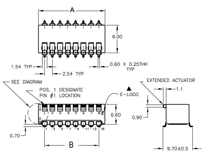 E-Switch KAR05LGGR for sale
