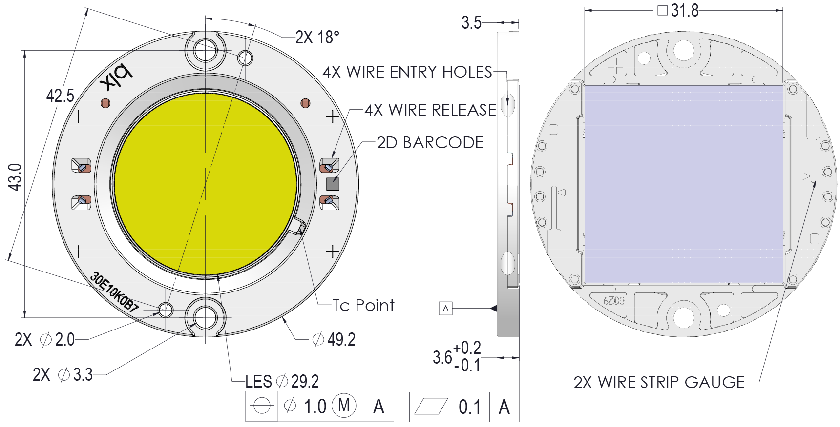 Bridgelux BXRC-56G10K0-B-74-SE for sale