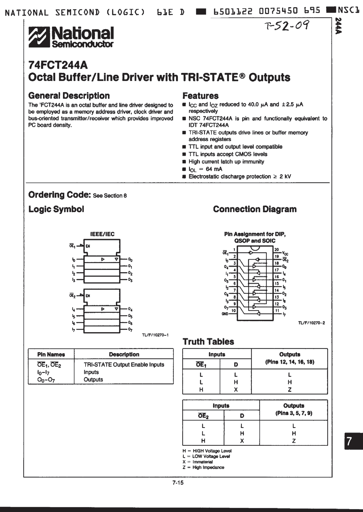 Rochester Electronics 74FCT244APC for sale