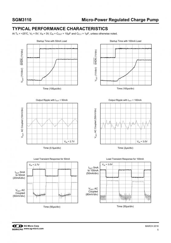 SGMICRO SGM3110-5.0YN6/TR index 5