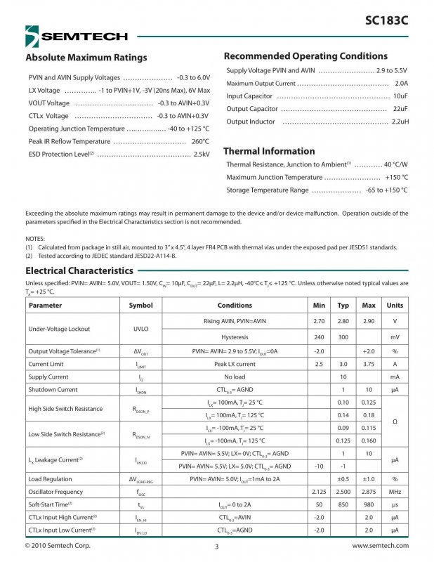 SEMTECH SC183CULTRT index 3