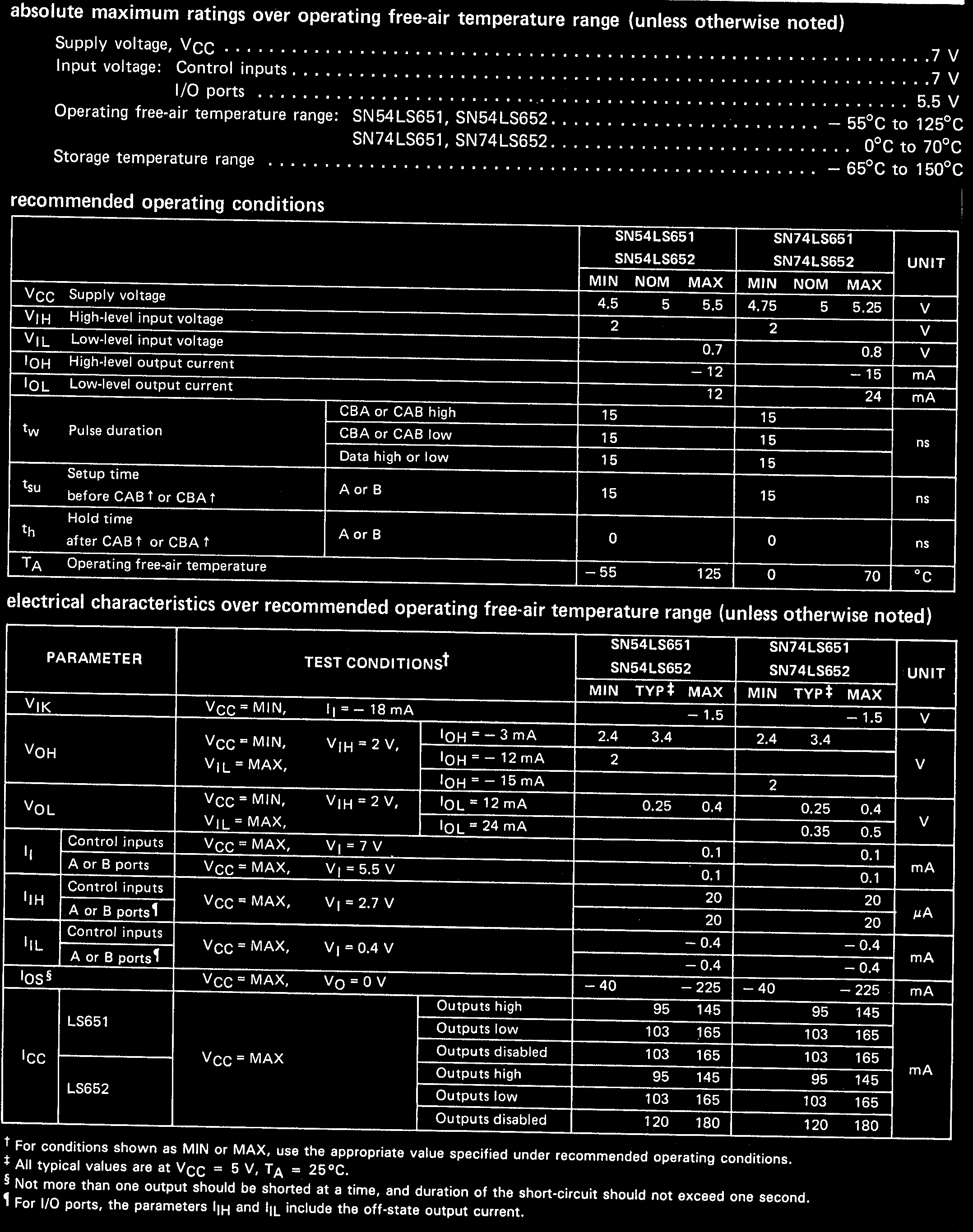 Rochester Electronics 74LS652NS for sale