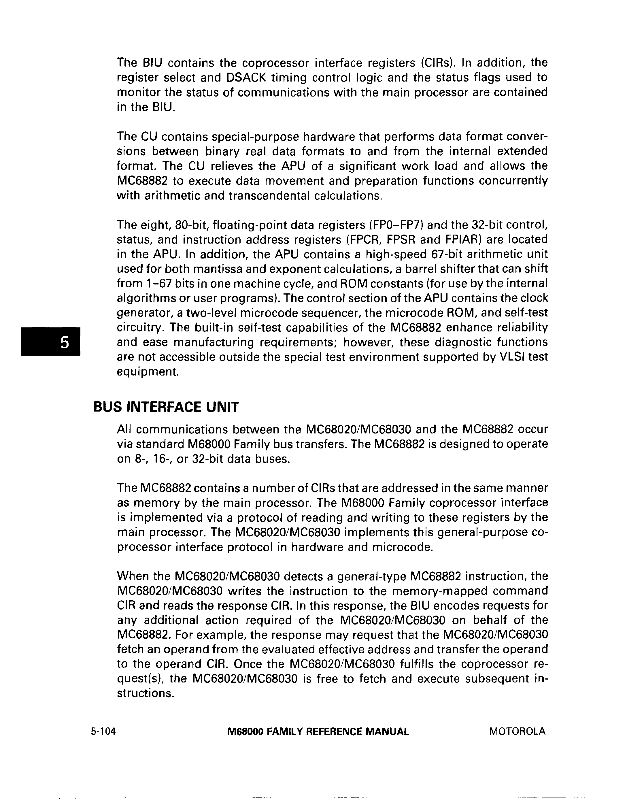 MOTOROLA MC68882CRC33A for sale