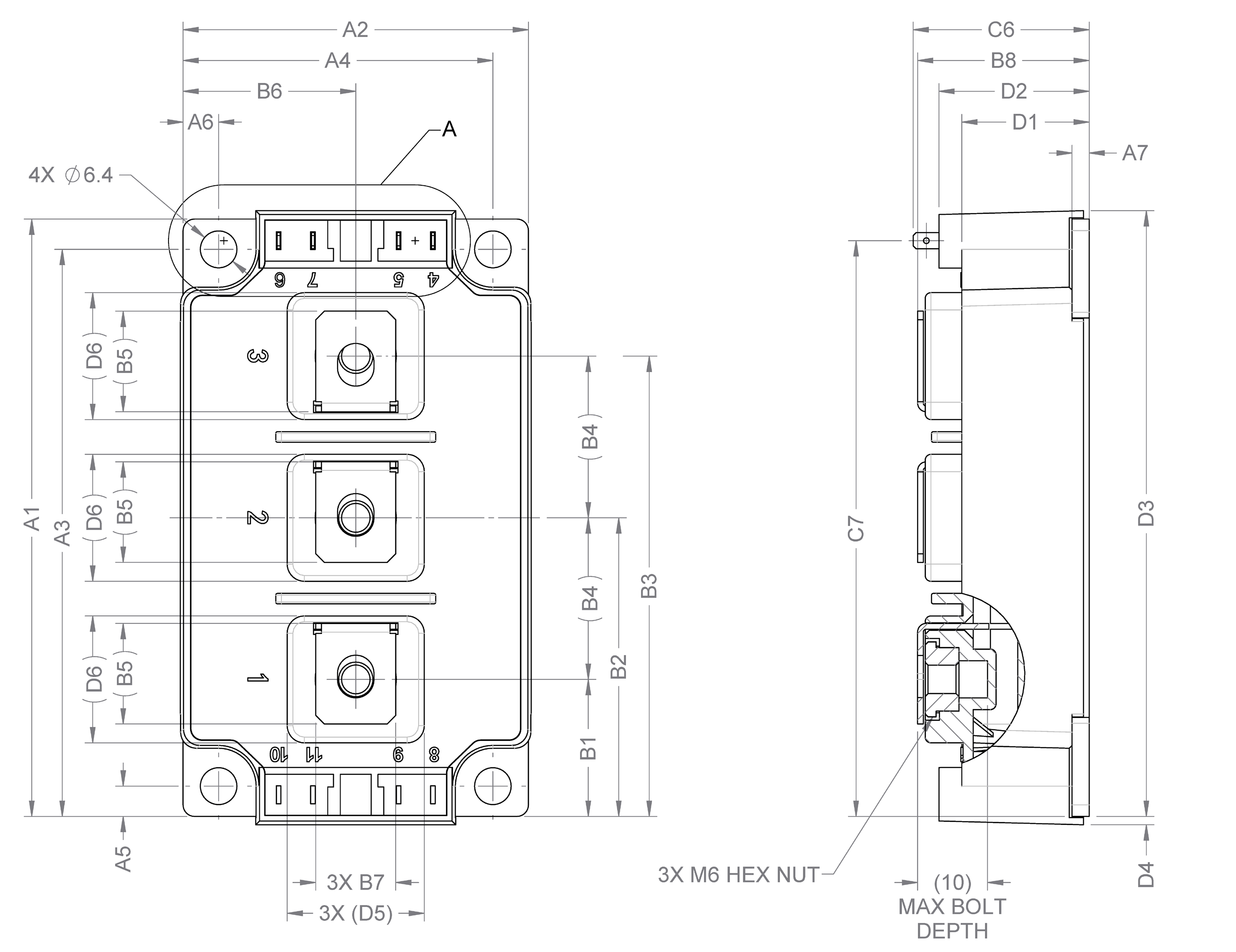 Wolfspeed WAS530M12BM3 for sale