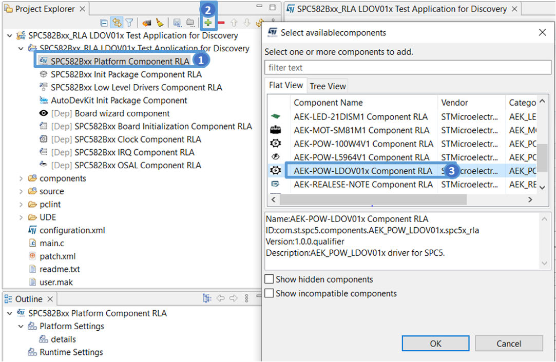 ST AEK-POW-LDOV01S for sale