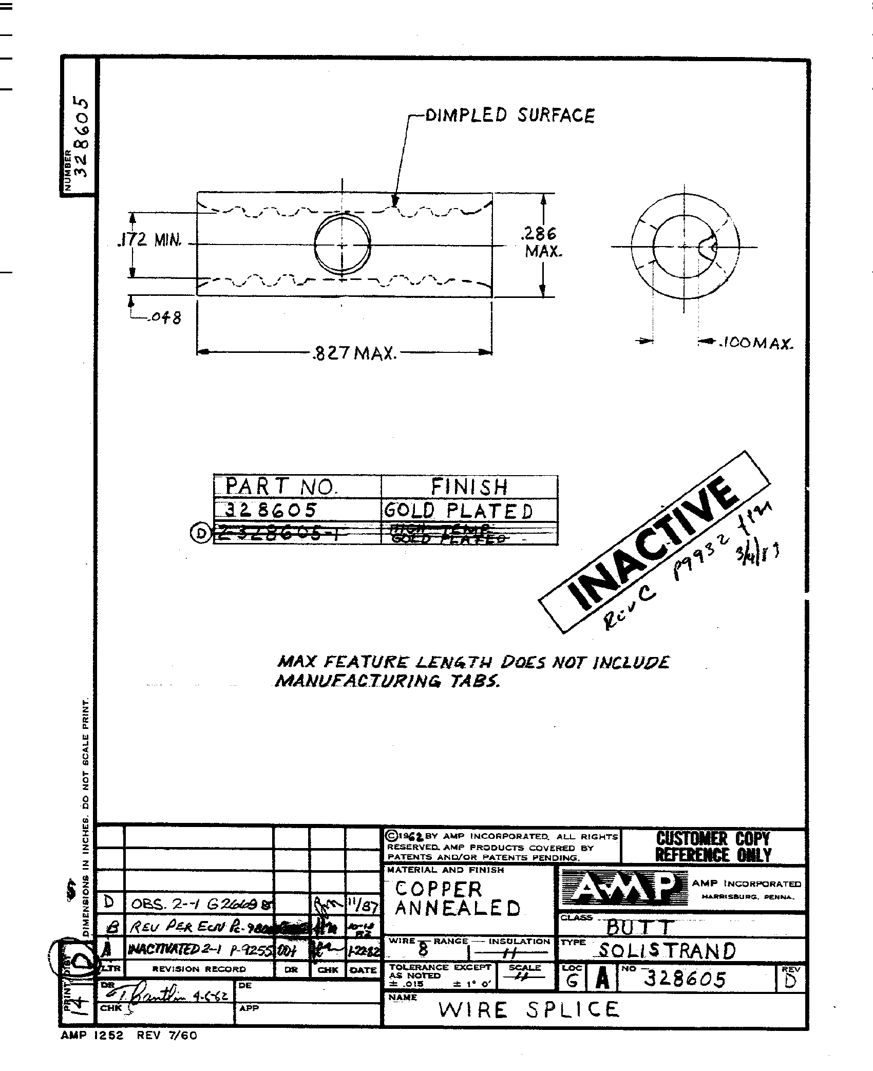TE Connectivity 328605 for sale