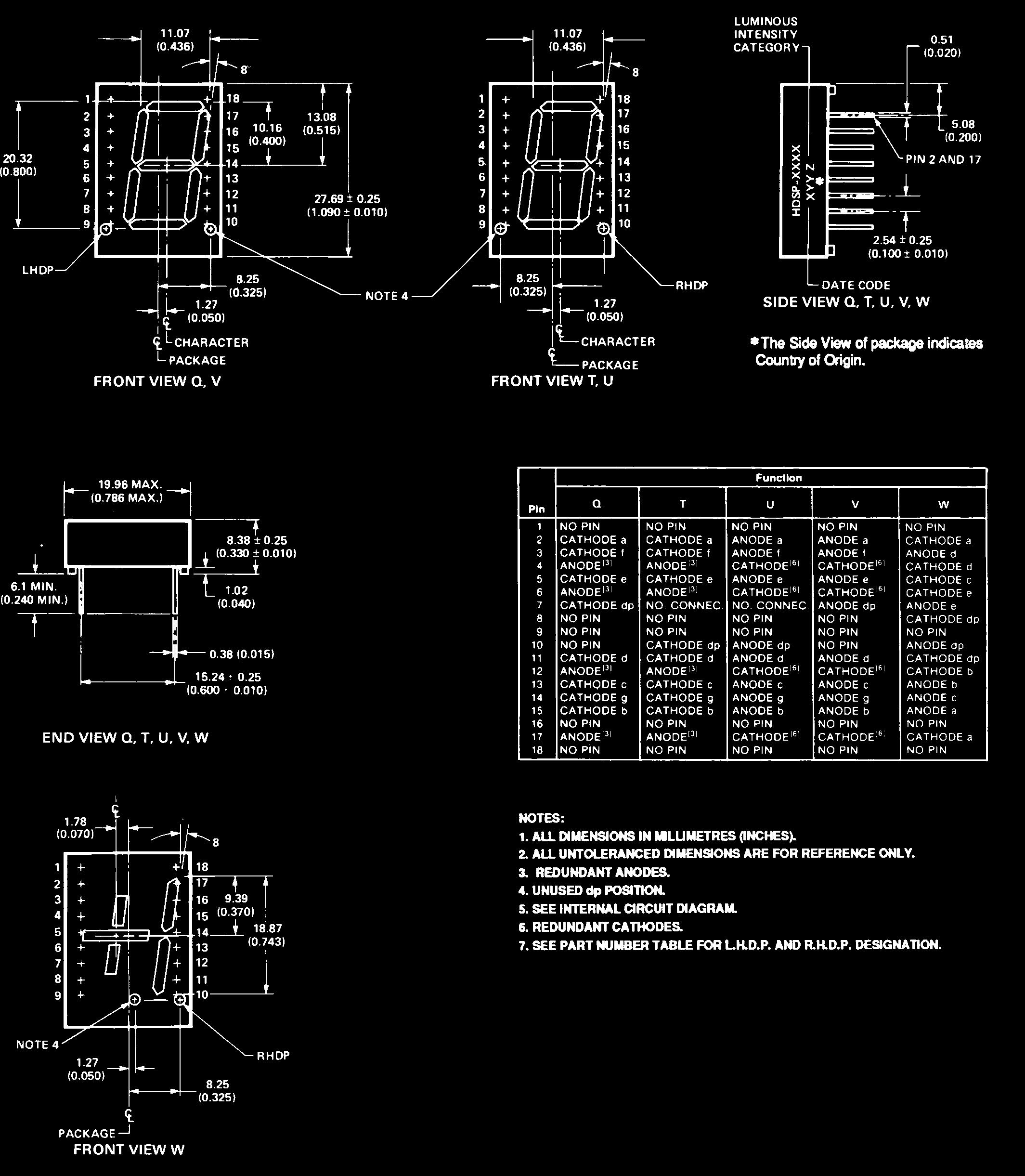 Broadcom HDSP-5551 for sale