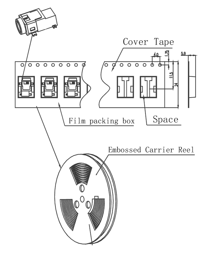 CUI PJ-028-SMT-TR for sale