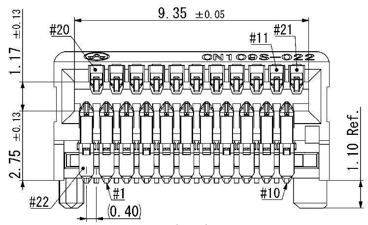 Yamaichi Electronics CN109S-022-0001 for sale