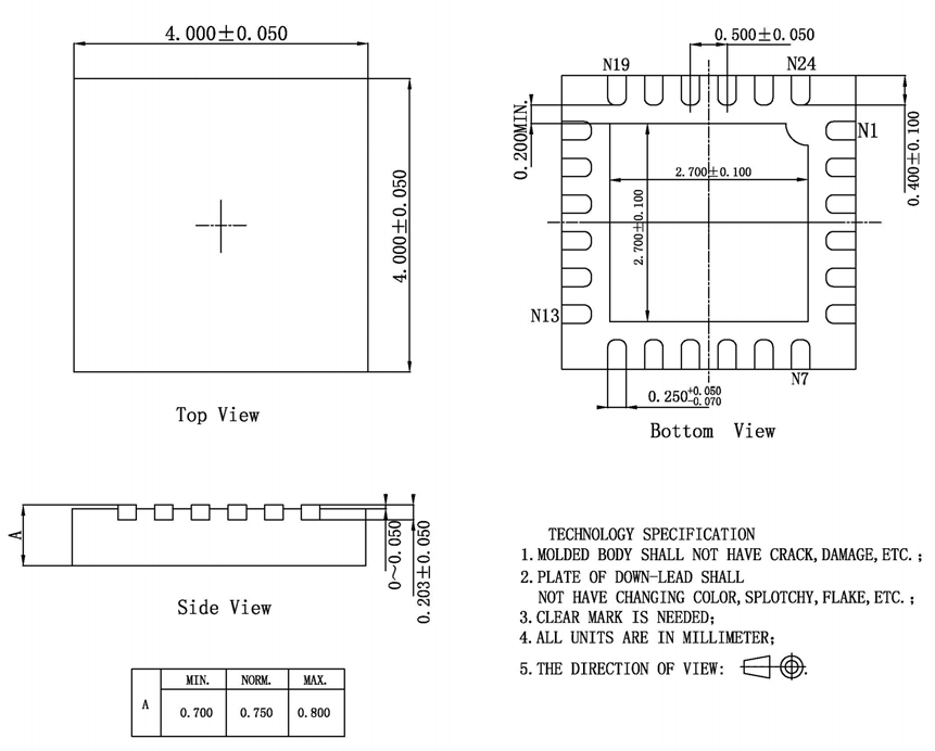 ISSI IS31IO7325-QFLS4-TR for sale