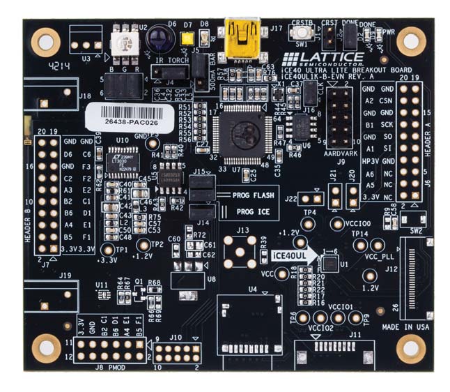 Lattice ICE40UL1K-B-EVN for sale