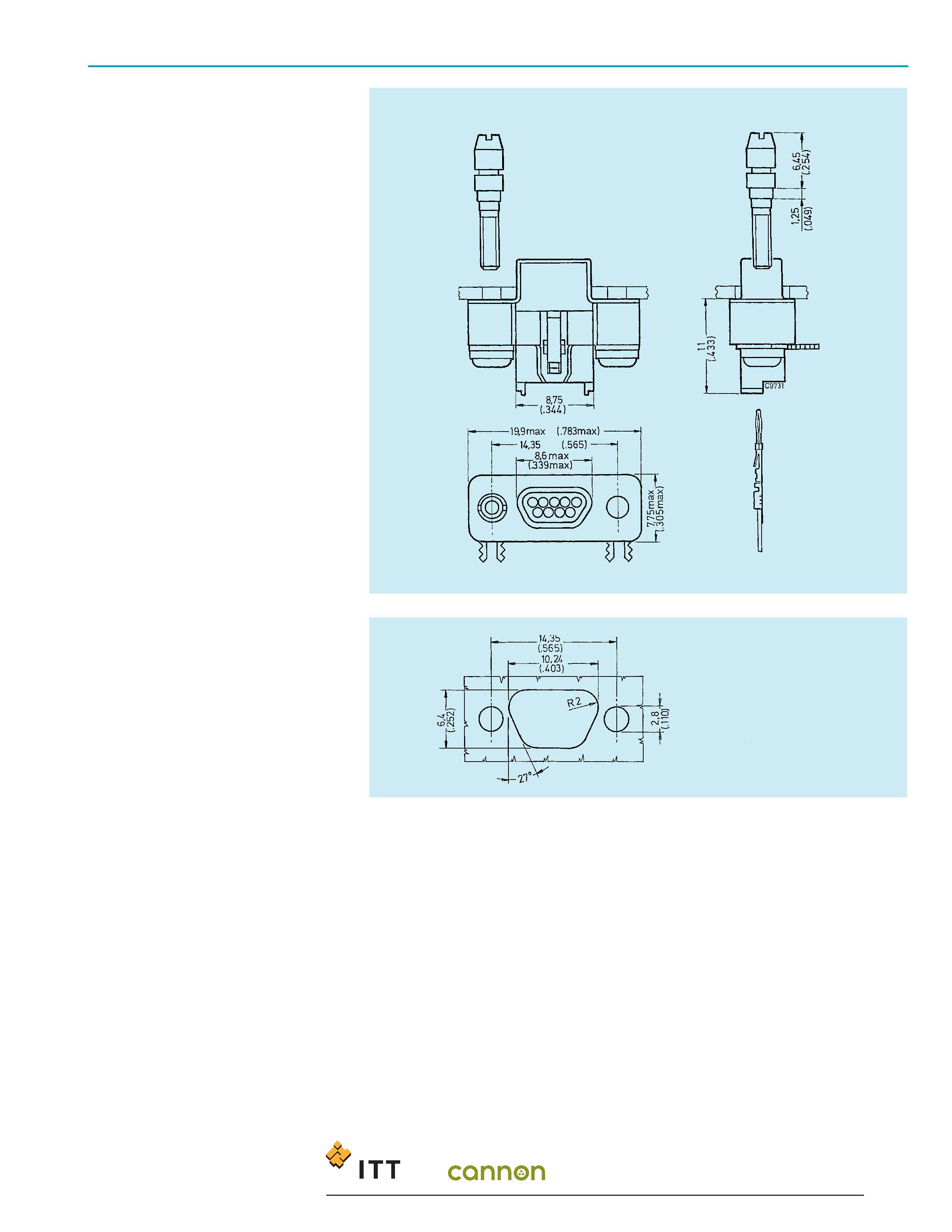 ITT CANNON MDS-S-TS/PC for sale