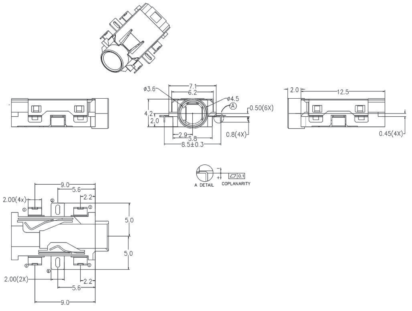 CUI SJ-3502-SMT-TR for sale