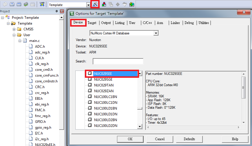 NUVOTON NT-NUC029SE for sale