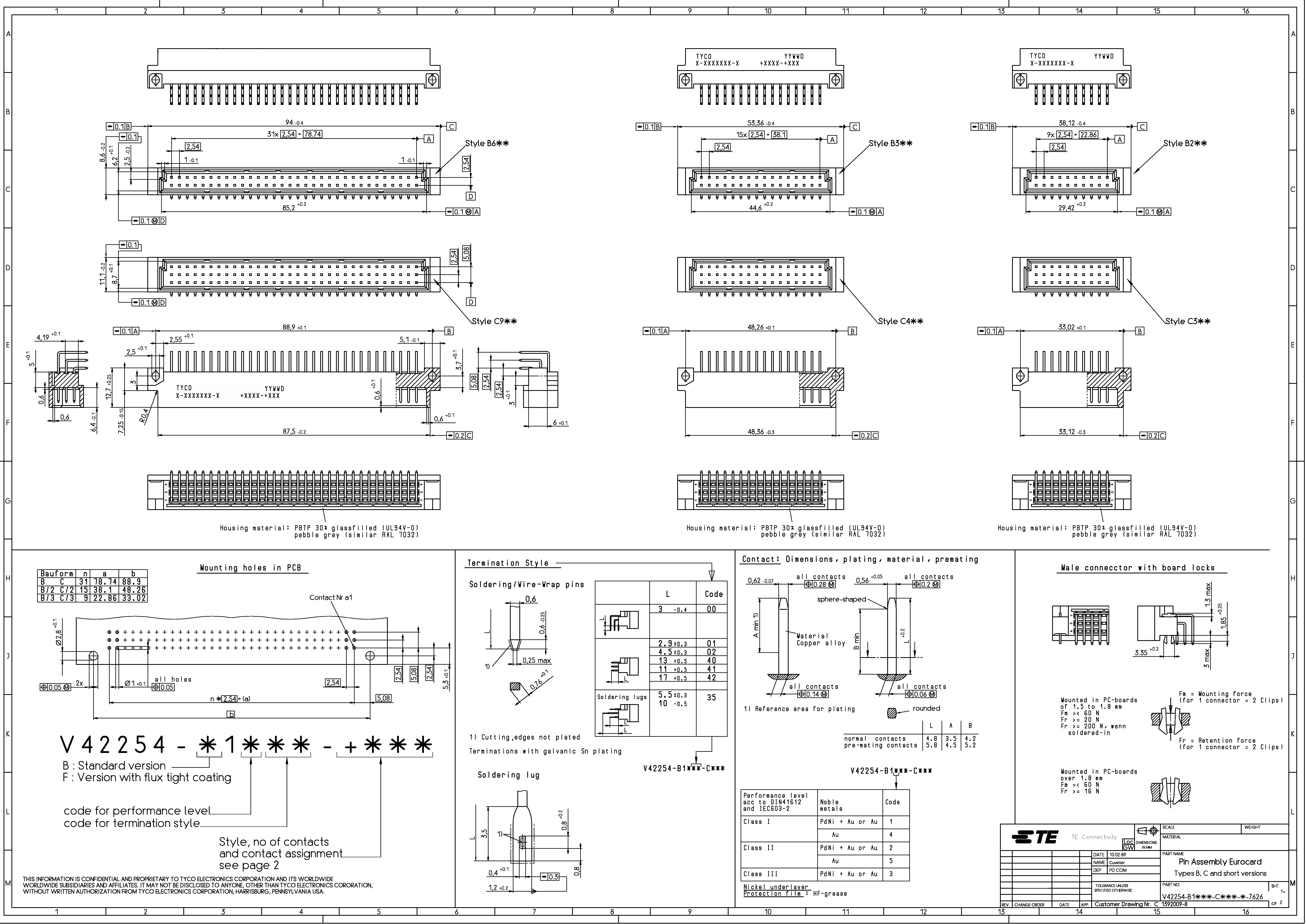 TE Connectivity 8-1393644-6 for sale