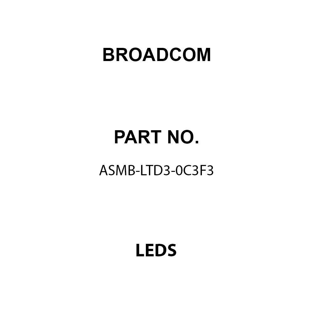 Broadcom ASMB-LTD3-0C3F3 for sale