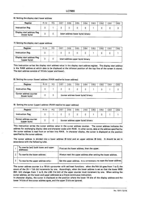 PANASONIC LC7980A-E for sale