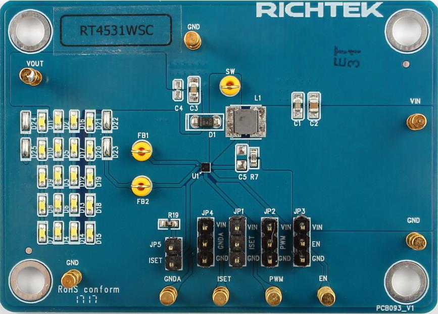 RICHTEK EVB_RT4531WSC for sale