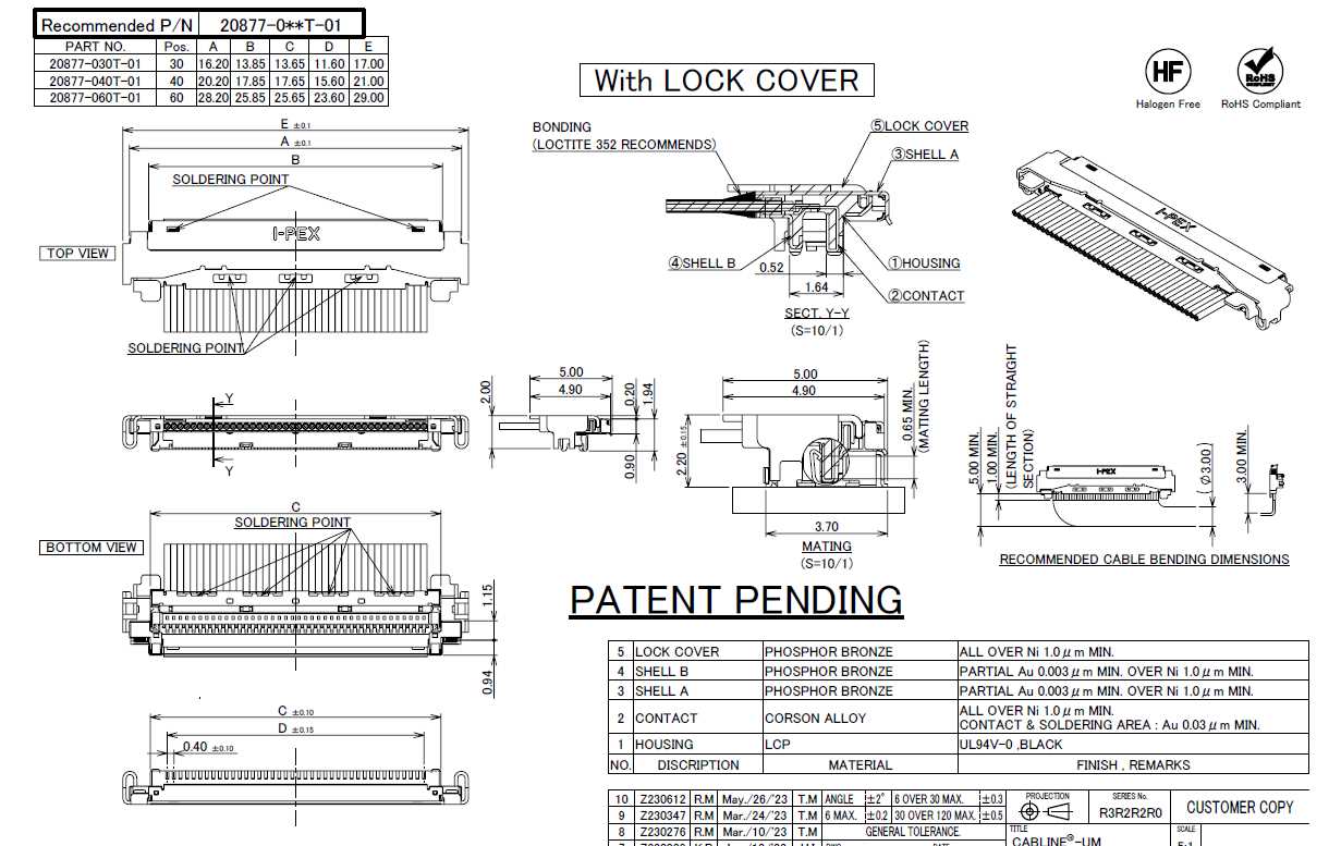 I-PEX 81465-100B-02-D for sale