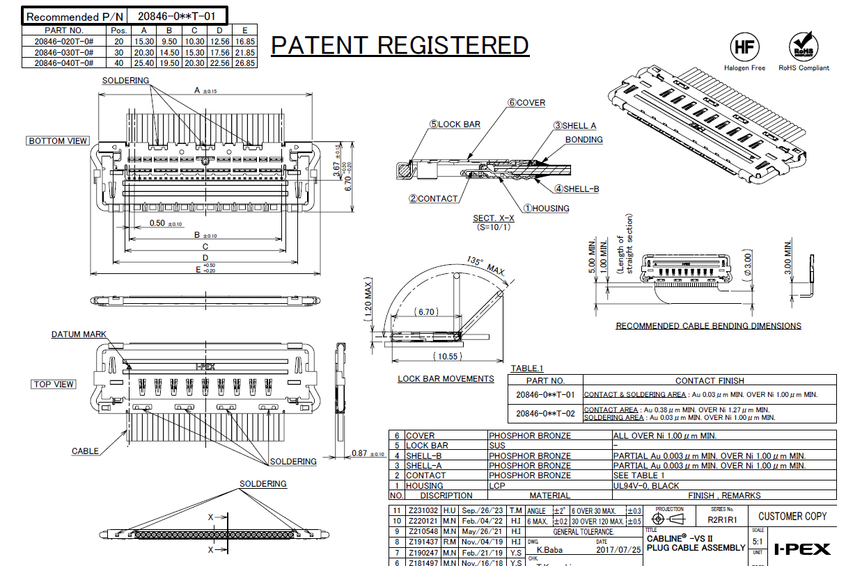 I-PEX 20849-040E-01 for sale