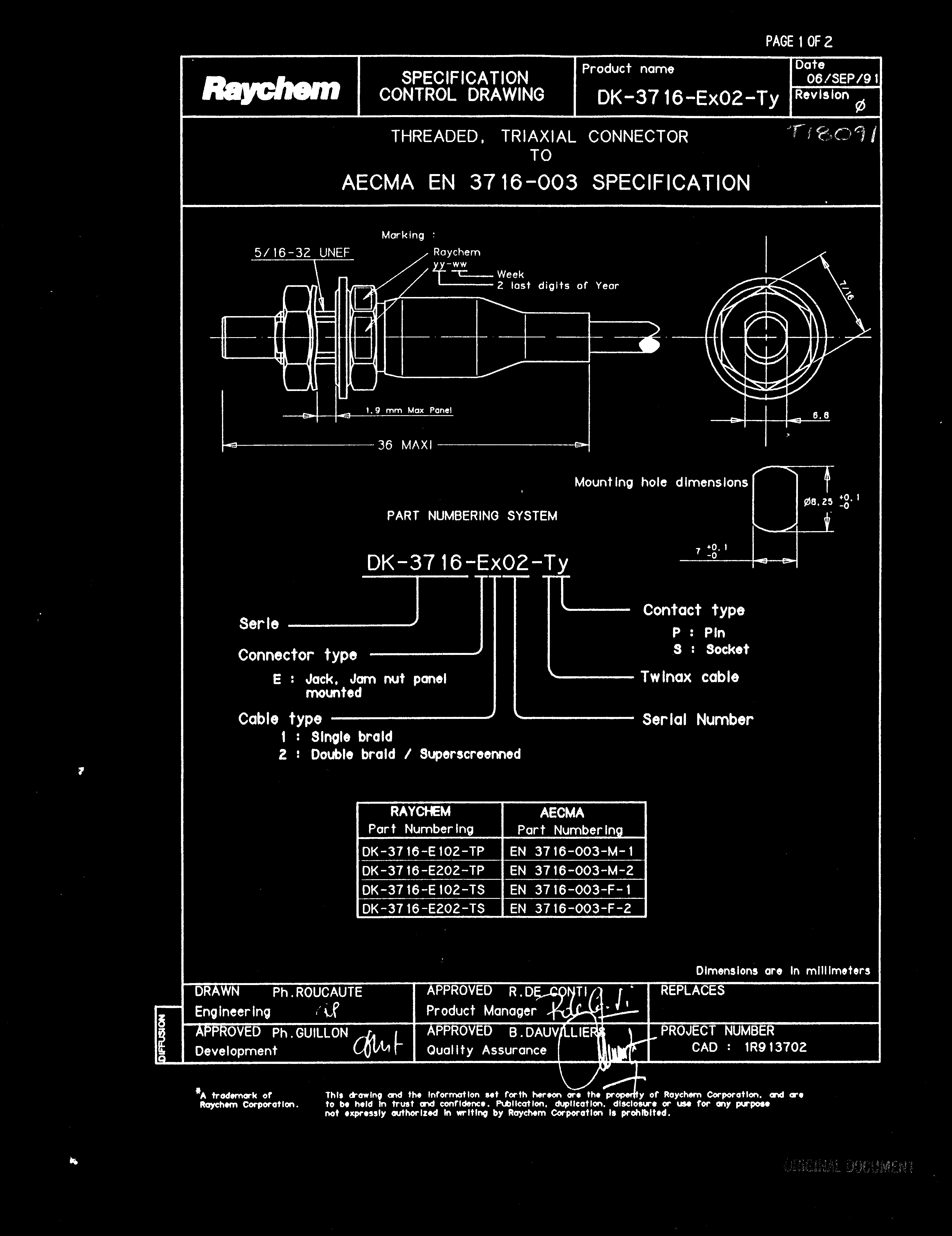 TE Connectivity DK-3716-E202-TS for sale