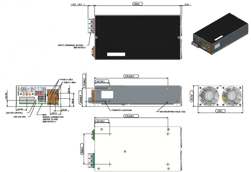 Artesyn LCM1000N-T-4 for sale