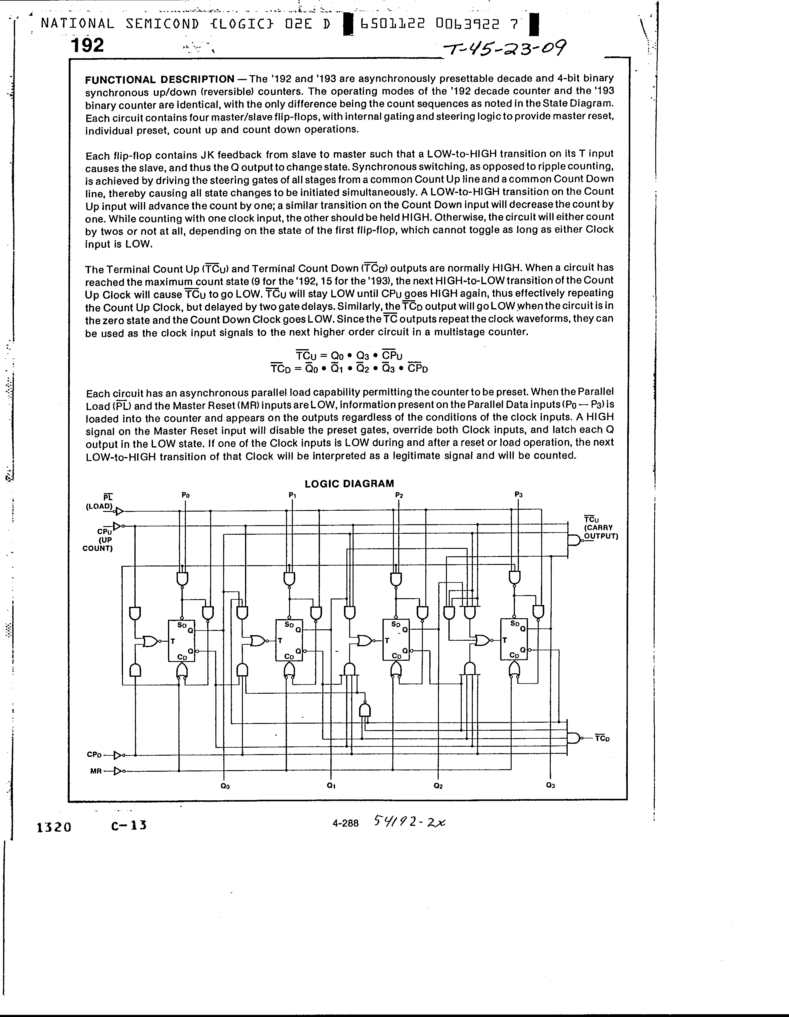 Rochester Electronics 54LS192/BFA for sale