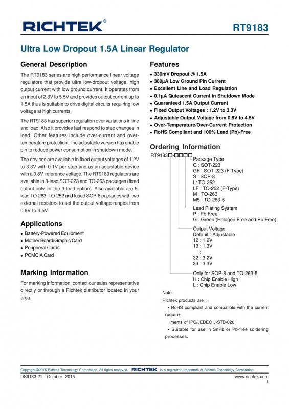 RICHTEK RT9183HGM5 index 1