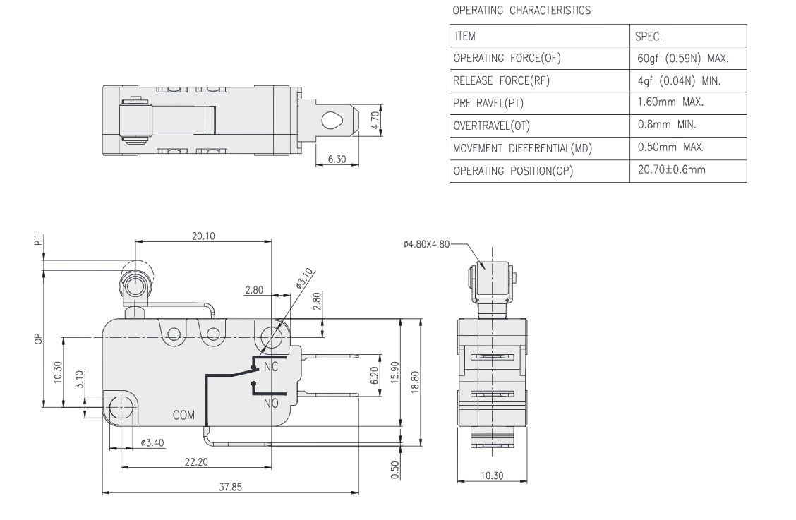 TE Connectivity SAJ35XXSRLN49SDTFAQ for sale