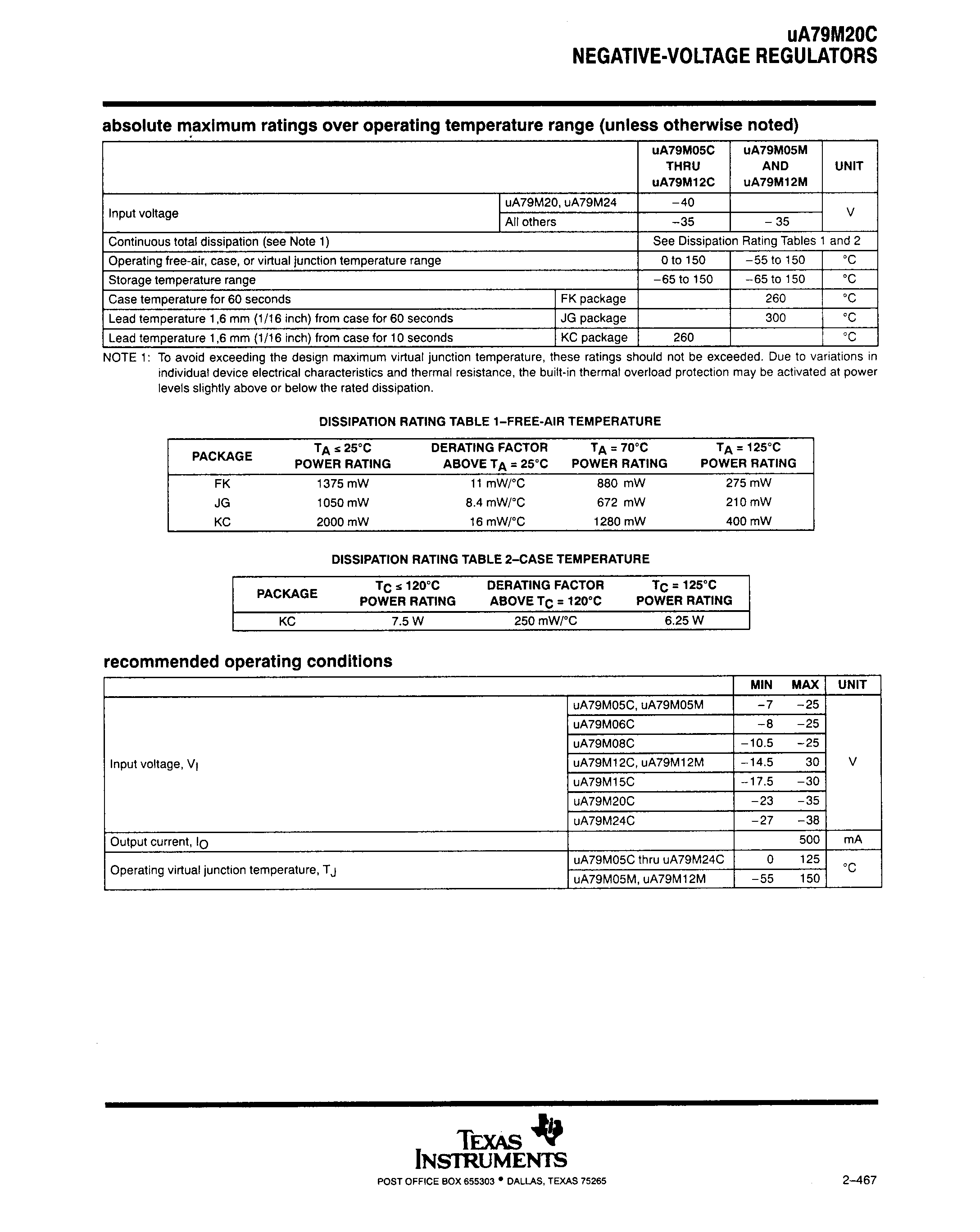 Rochester Electronics UA79M20CKC for sale