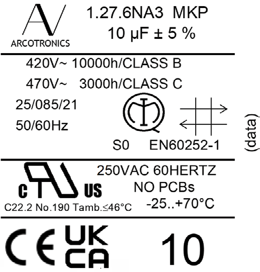 KEMET C274ACF4500WA0J for sale