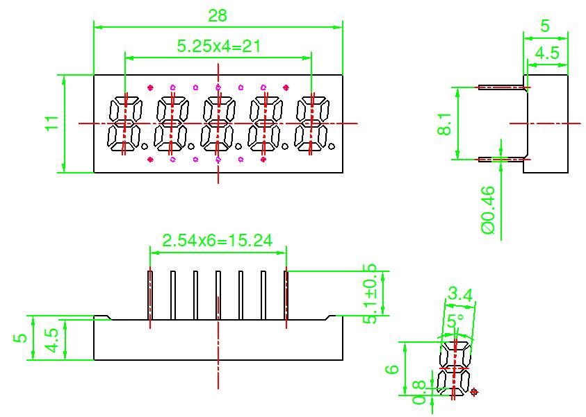YUDA ELECTRONIC YD2351BR for sale